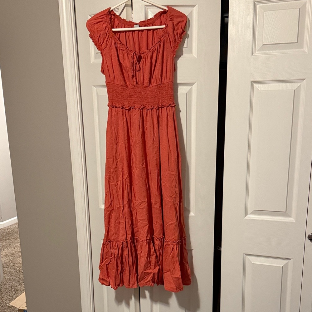Old Navy Women's Red Maxi Dress